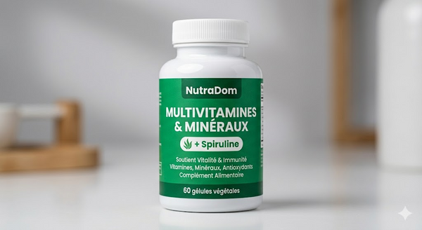 Complexe Multivitamines + Spiruline — Une routine quotidienne pensée pour le rythme des DOM-TOM